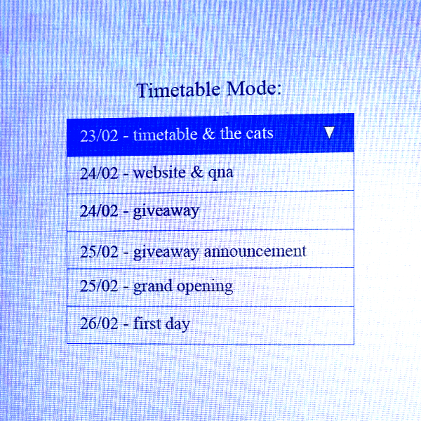 timetable